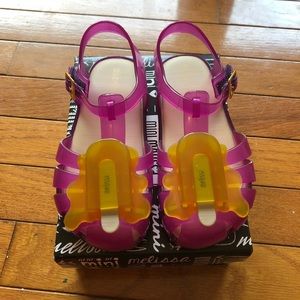 Mini Melissa popsicle sandals